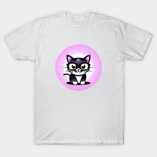 kitty with glasses T-Shirt